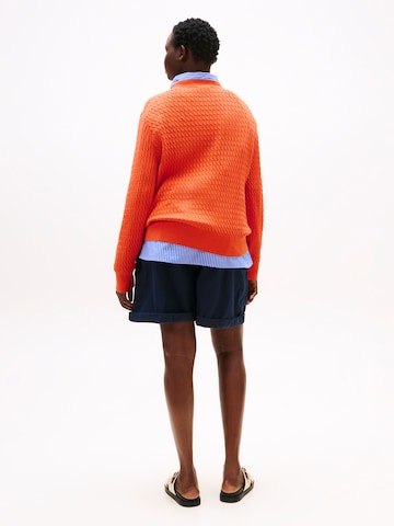 Pull-over Tommy Hilfiger Curve en orange