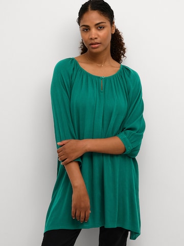 Kaffe Tunic 'Amber' in Green: front