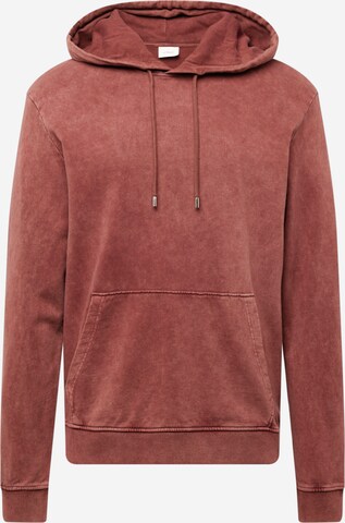 s.Oliver Sweatshirt in Bruin: voorkant