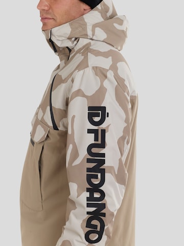 Veste outdoor 'Hydra ECO Anorak' Fundango en marron