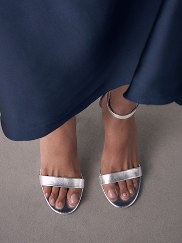 Sandales à lanières 'Forever Comfort' Next en argent