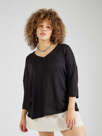 Vero Moda Curve Sweater 'VMCBrianna' in Black: front
