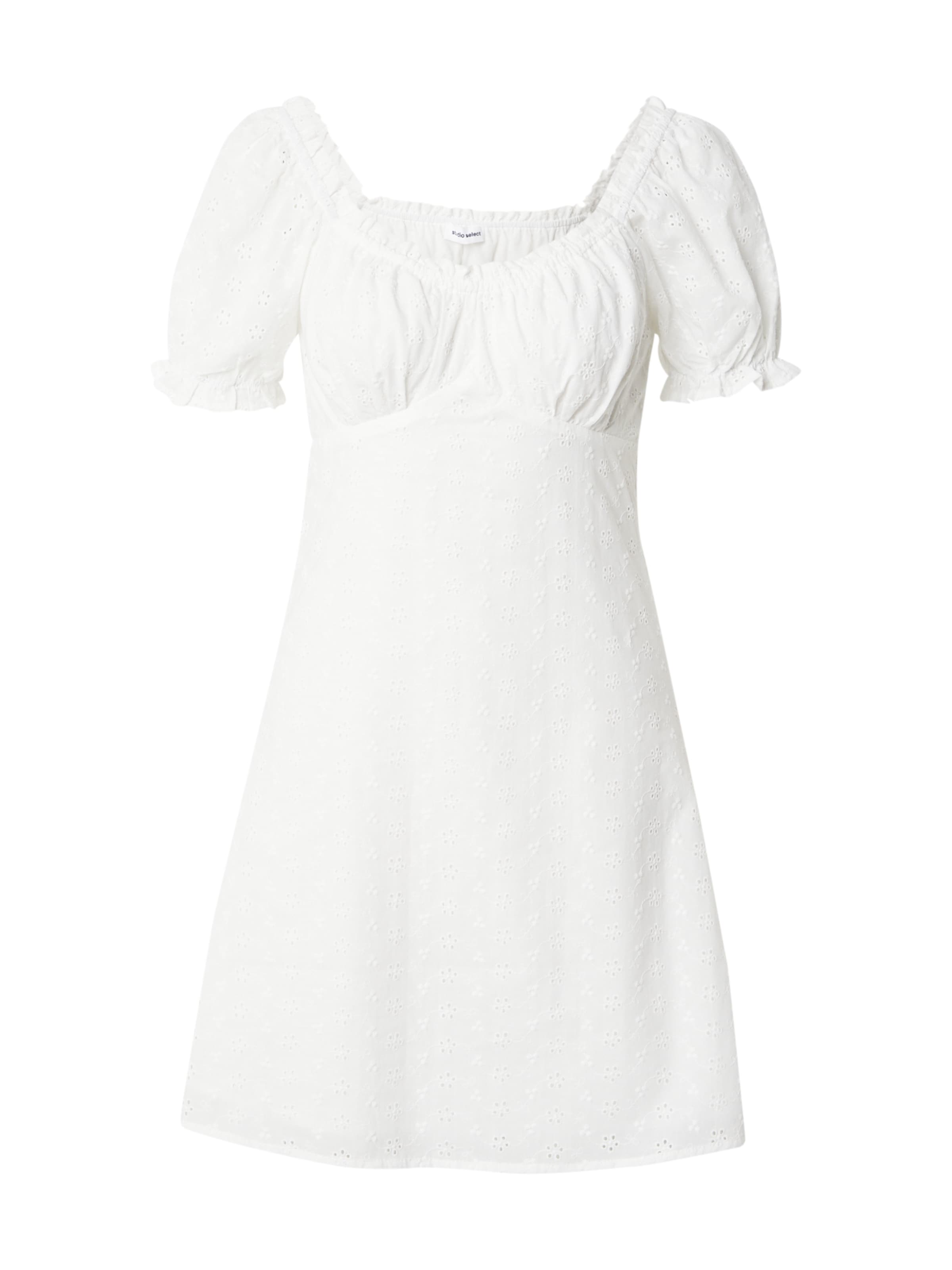 studioselect Letní šaty 'Poppy' – bílá: přední strana