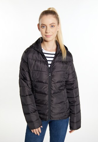 ICEBOUND Winter Jacket 'Urban Rain' in Black: front