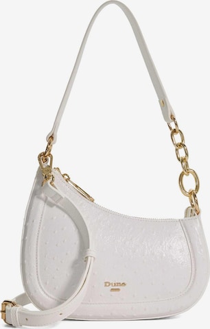 Dune LONDON Shoulder Bag 'Direction' in White: front