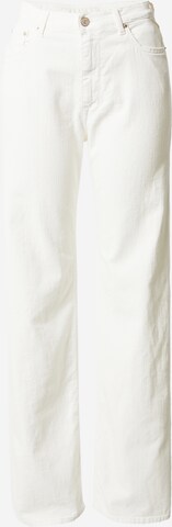 REPLAY Široke hlačnice Kavbojke 'LAELJ' | bela barva: sprednja stran