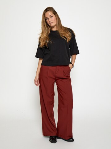 Regular Pantalon 'Ophelia' DESIRES en marron