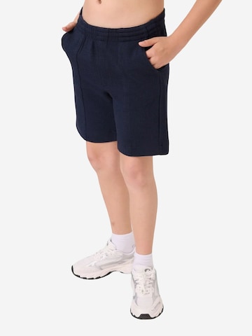 Tommy Life Broek 'TOMMY Shorts aus Jersey in normaler Passform' in Blauw