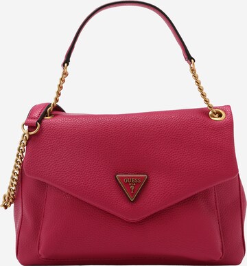 GUESS Schultertasche 'LARYN' in Pink: predná strana