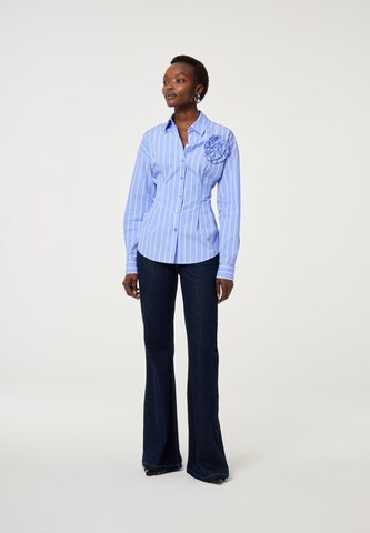Chemisier Fabienne Chapot en bleu