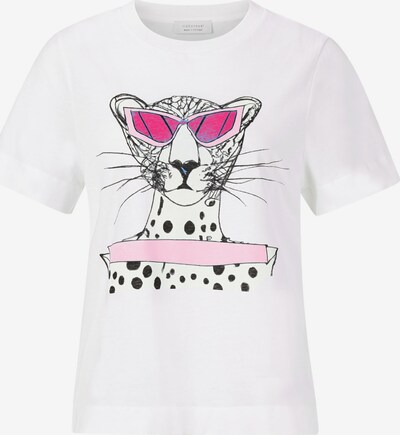 Rich & Royal T-Shirt in pink / fuchsia / schwarz / weiß, Produktansicht