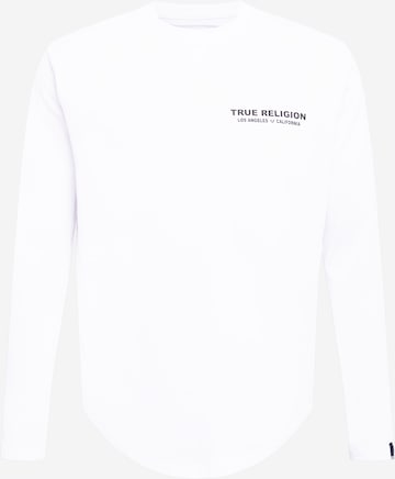 True Religion Shirt 'WITH TRUE' in Weiß: front