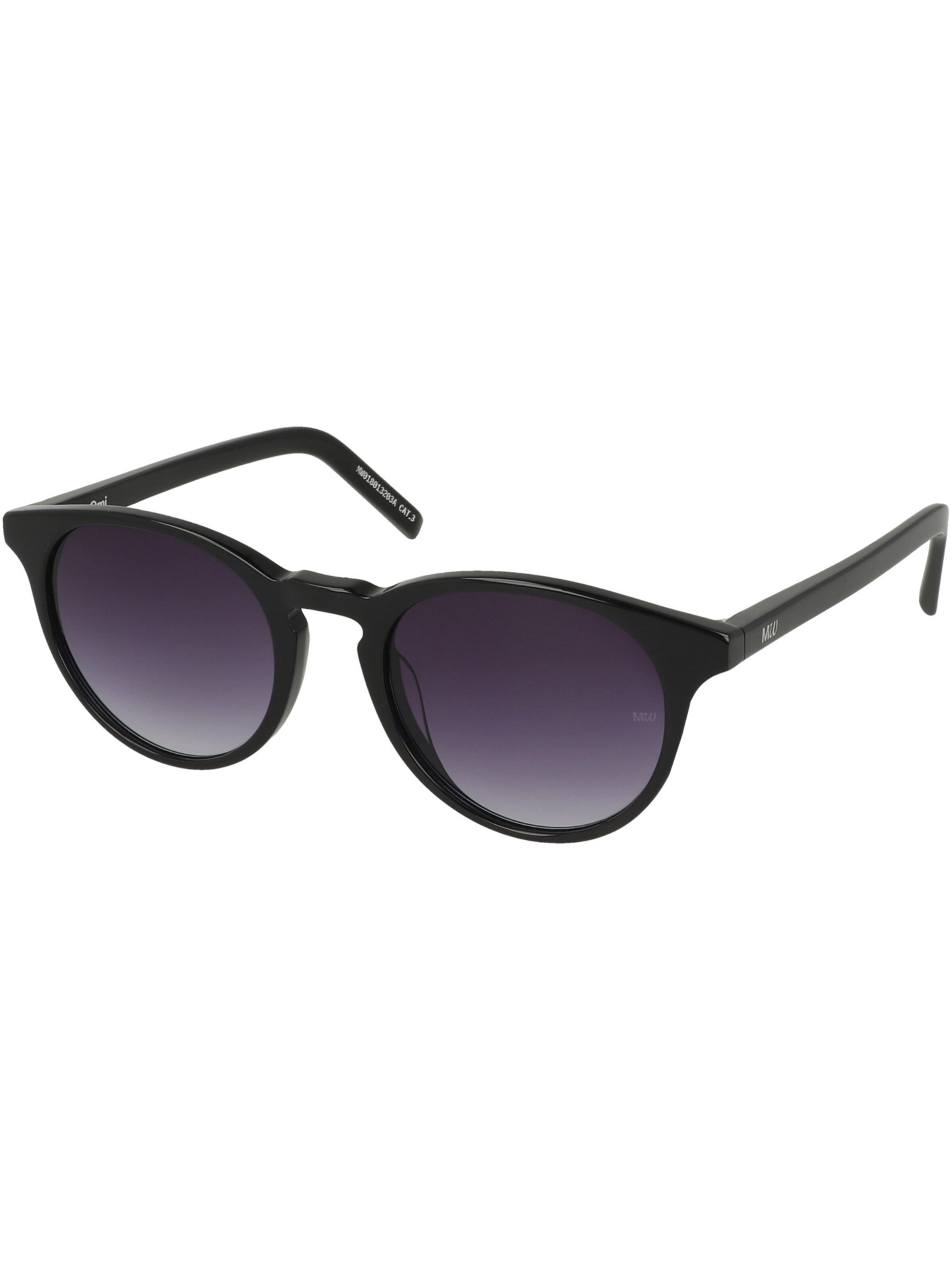 MessyWeekend Sunglasses ' OMI ' in Black: front