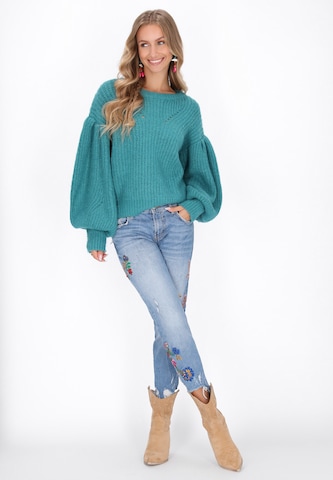 IZIA - Pullover em azul
