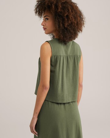 WE Fashion Blouse in Green