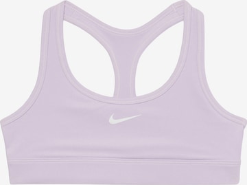 NIKE Спортивное белье 'Swoosh' в Ярко-розовый: спереди