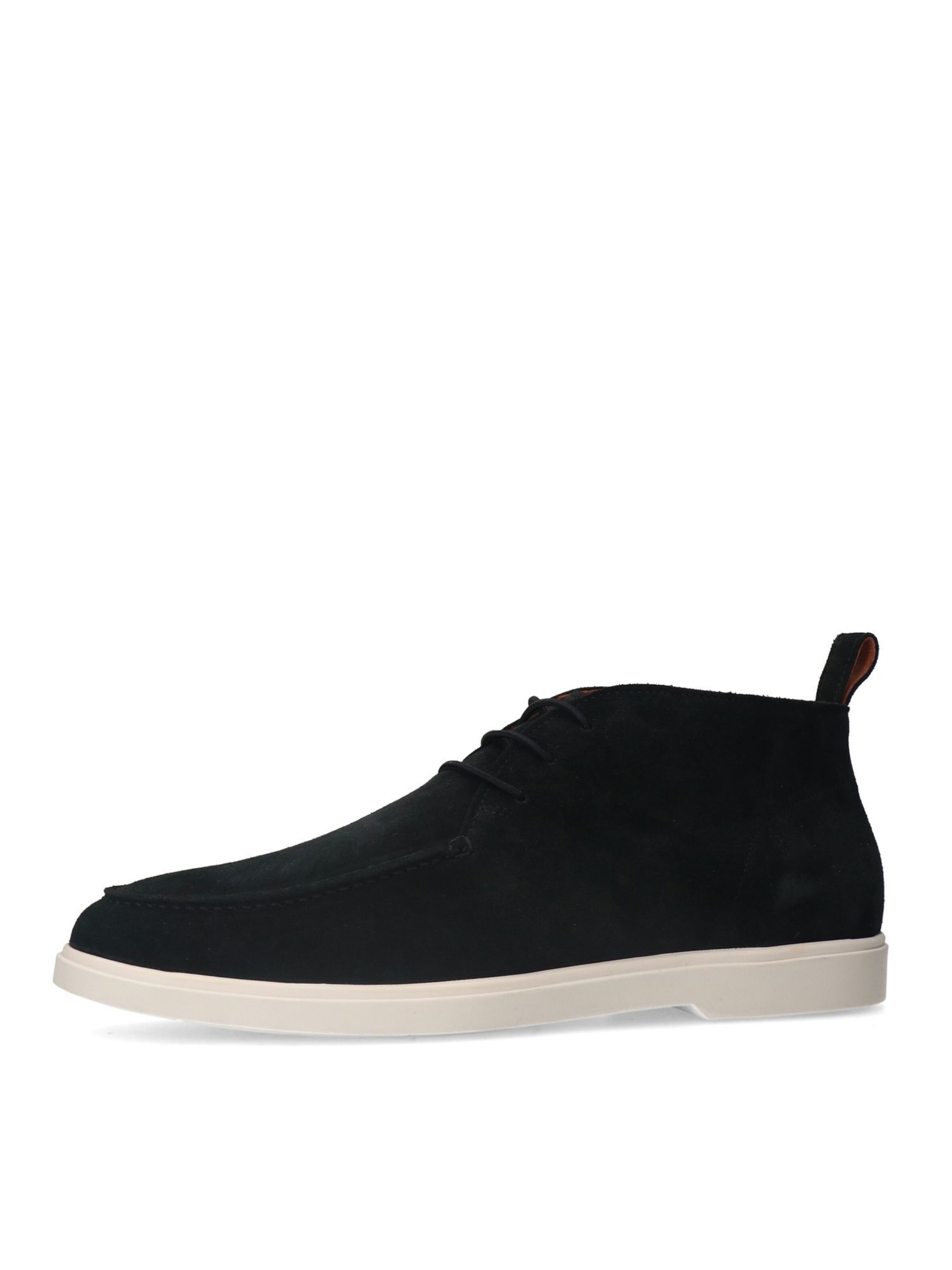 MANFIELD Chukka Boots in Black: front