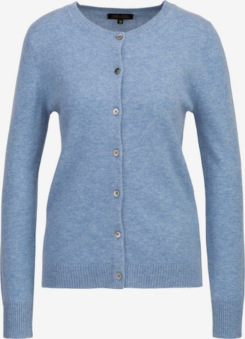 Dine'n'Dance Gebreid vest 'Romie' in Blauw: voorkant