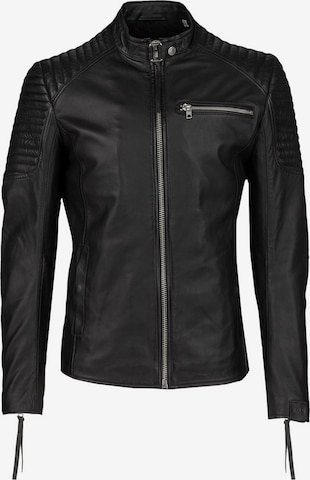 Young Poets Society Jacke 'Len' in Schwarz: front
