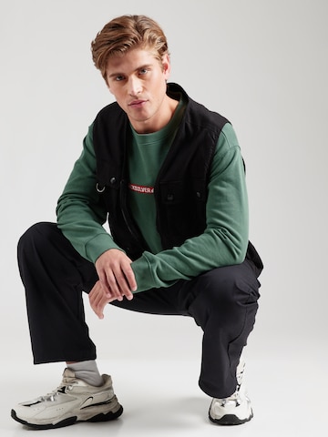 QUIKSILVER - Sweatshirt de desporto 'DNA' em verde