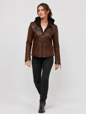 Agamaa Between-Season Jacket 'Inga' in Brown