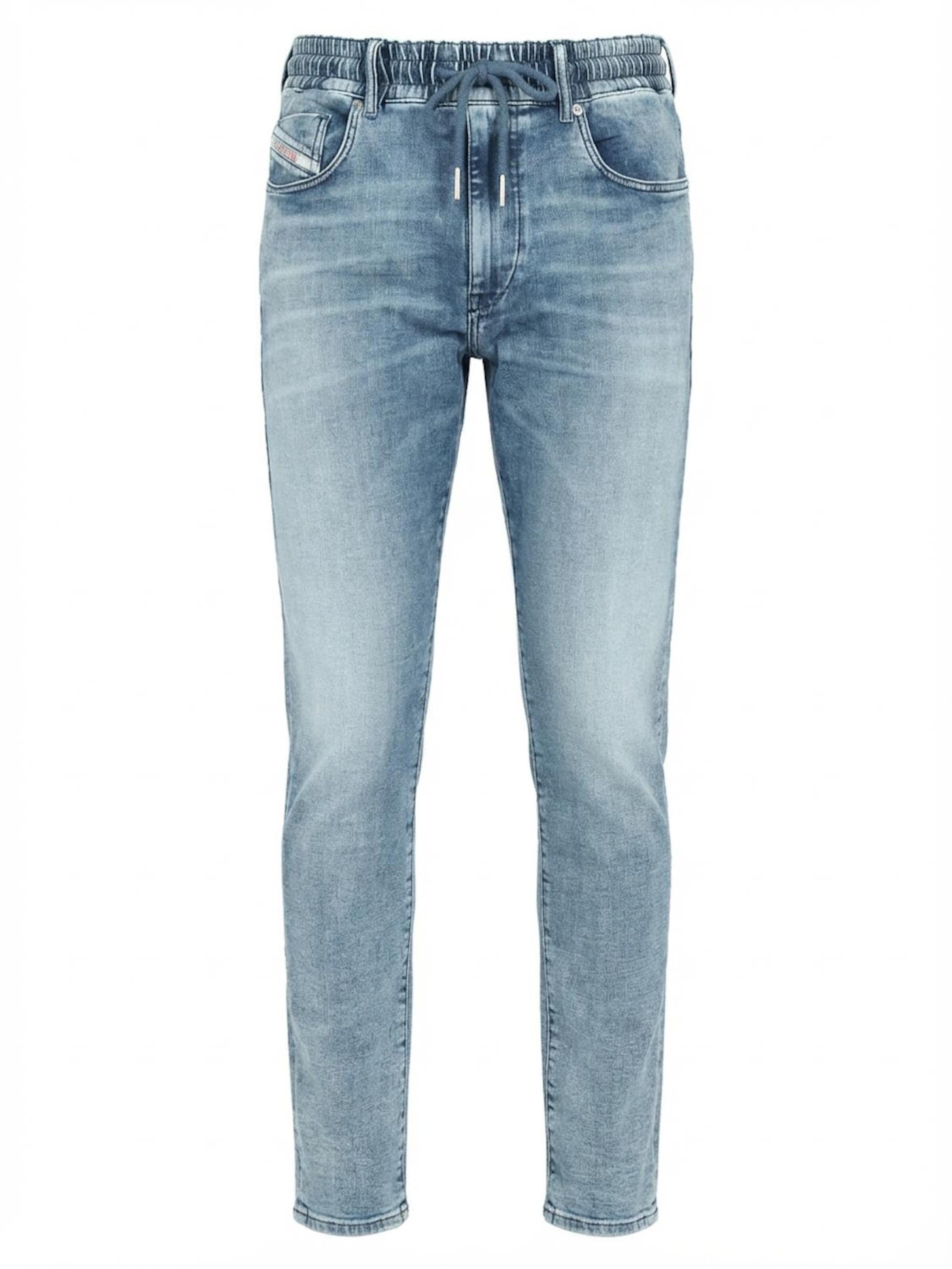 DIESEL Slim fit Jeans 'D-STRUKT SUPERSTRETCH JOGGJEANS' in Blue: front