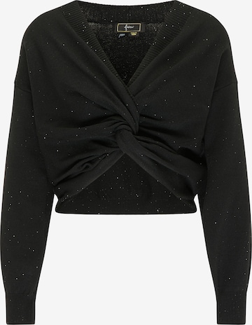 Pull-over faina en noir : devant