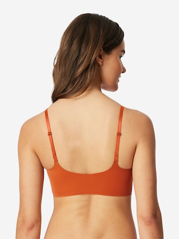 SCHIESSER Bustier Bustier ' Invisible Soft Padded ' in Orange