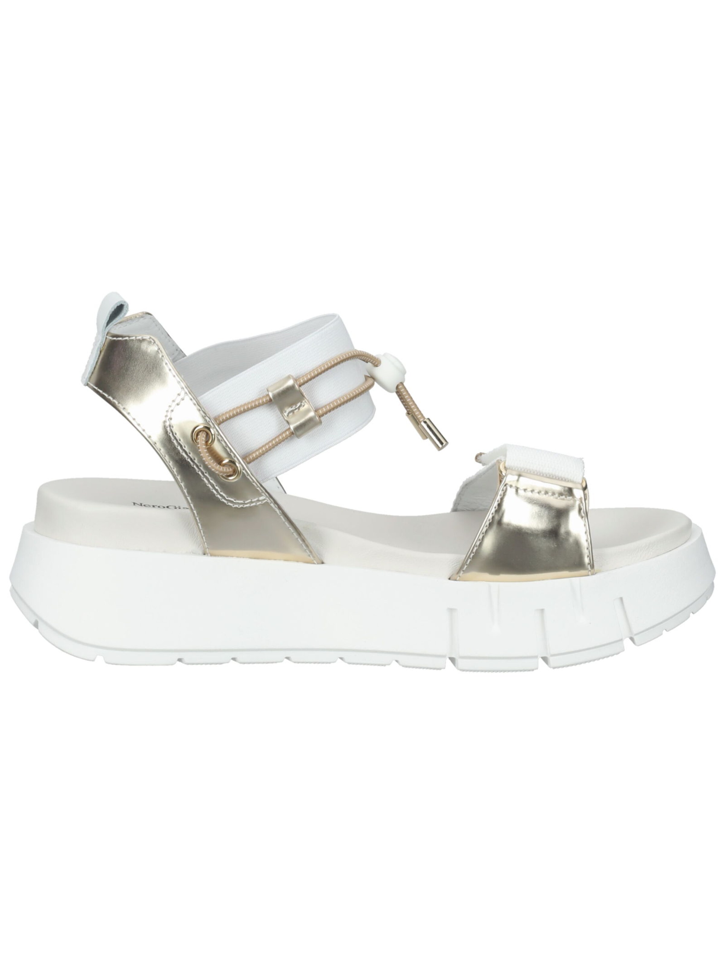 Nero Giardini Sandalen met riem in Wit