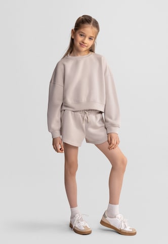 MINOTI Sweatsuit in Beige: front