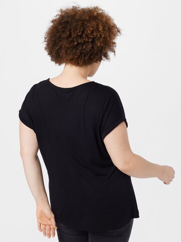 T-shirt 'Mona' ABOUT YOU Curvy en noir