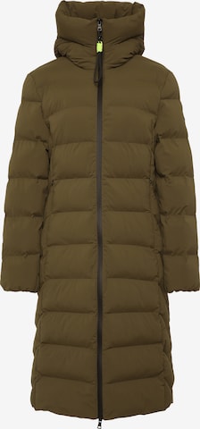No. 1 Como Steppmantel 'SUSE', gerader Schnitt in Grün: Vorderseite