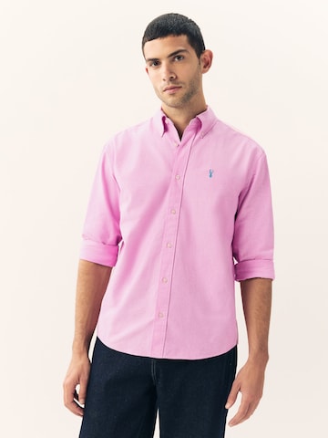 Regular fit Camicia di Next in rosa: frontale