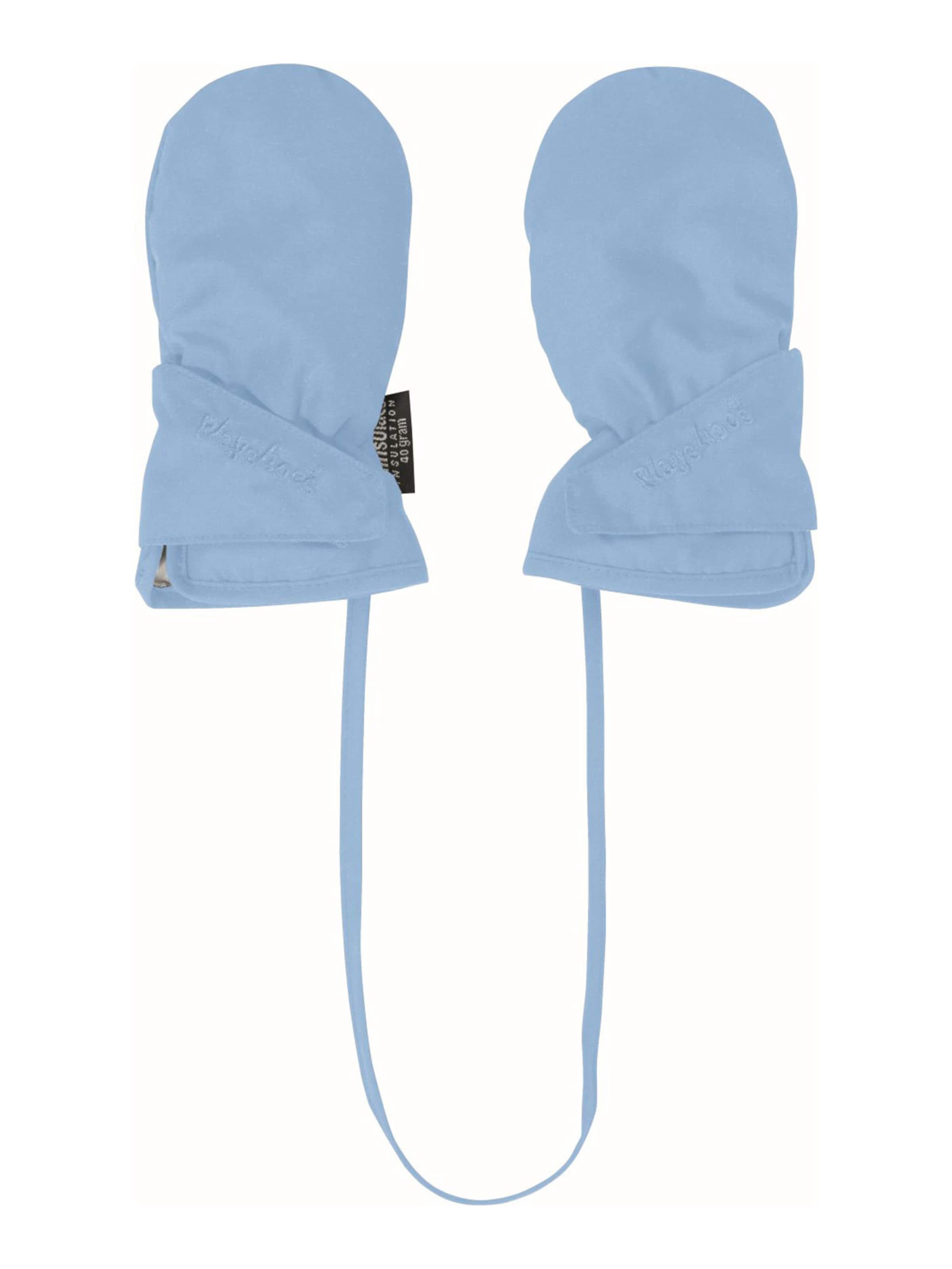 PLAYSHOES Gloves in Blue: front