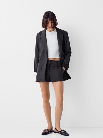 Bershka Blazer in Grau