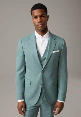 STRELLSON Slim fit Suit Jacket 'Alzer' in Green: front