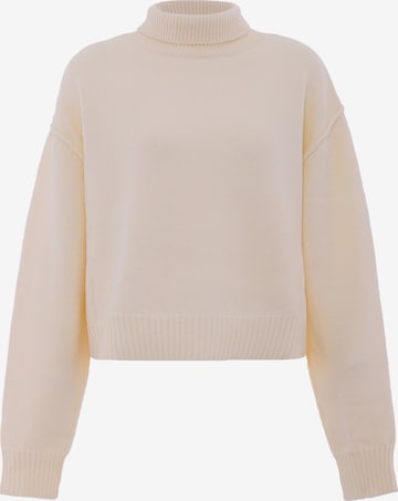 aleva Sweater in Beige: front