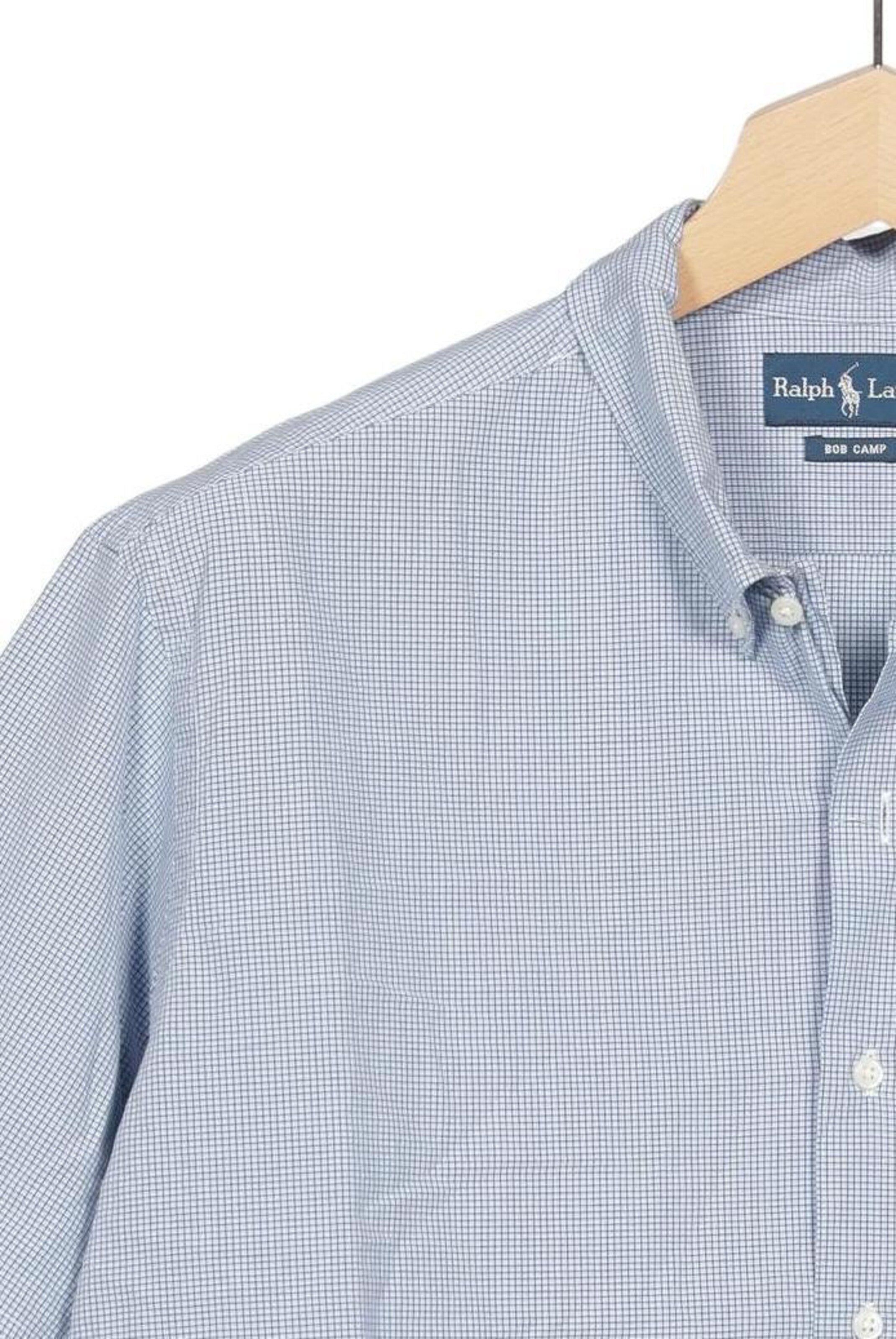 Polo Ralph Lauren Button Up Shirt in XXL in Blue