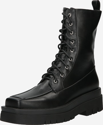 Raid - Bota com atacadores 'BIRDIE' em preto: frente