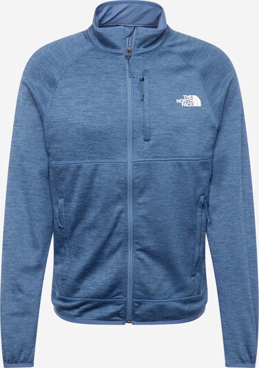 THE NORTH FACE Funktionele fleece-jas 'CANYONLANDS' in de kleur Blauw gemêleerd / Wit, Productweergave