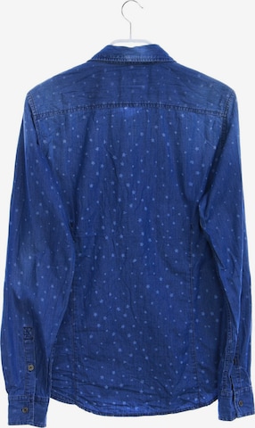 Sisley Button Up Shirt in XL in Blue