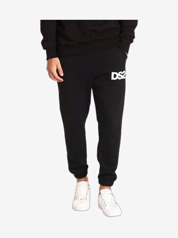 Regular Pantalon de sport DS2 en noir : devant