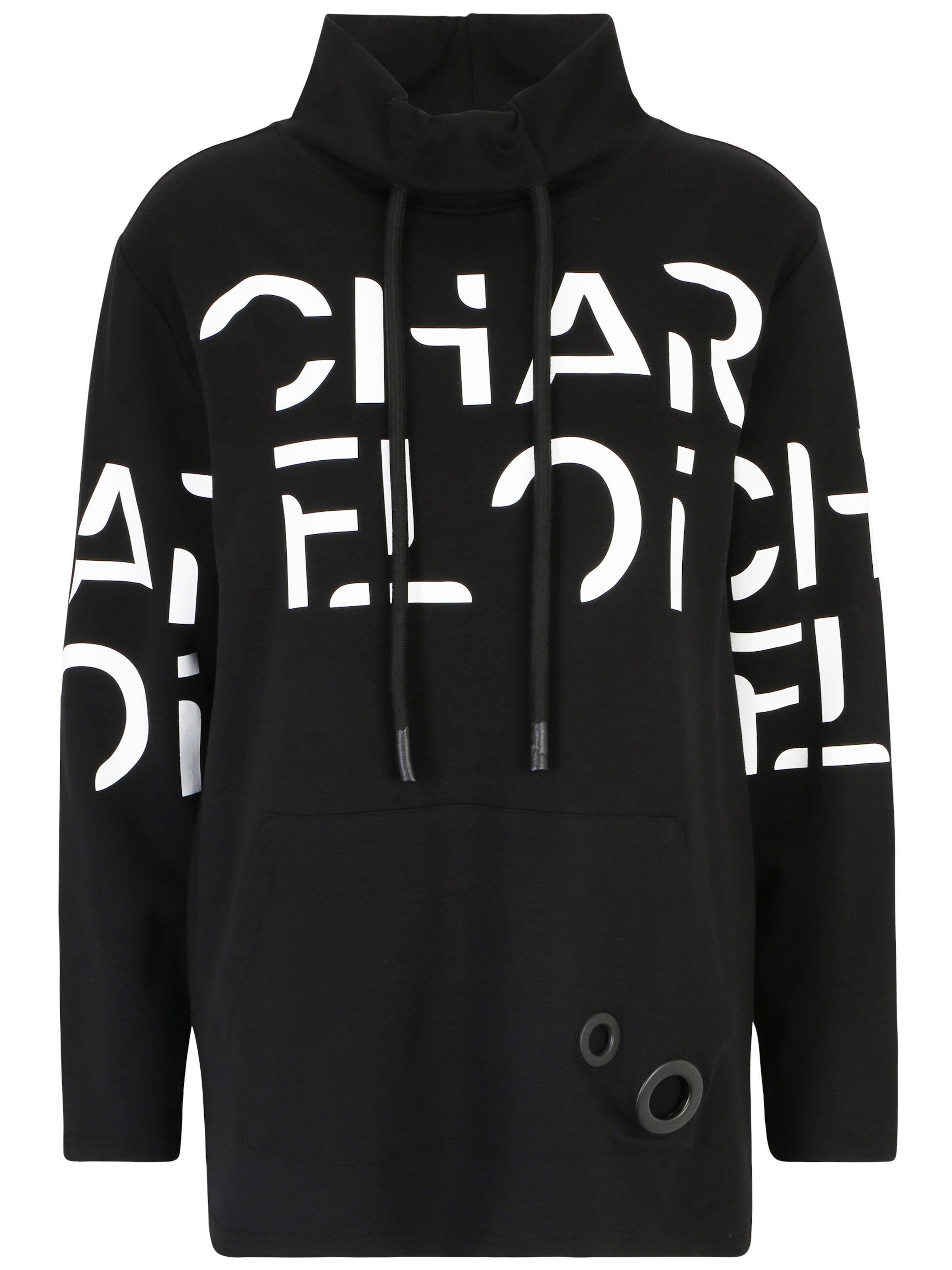 Doris Streich Sweatshirt in Black: front