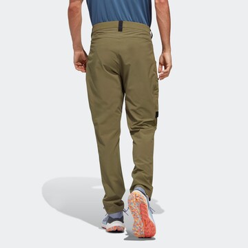 regular Pantaloni per outdoor 'Zupahike' di ADIDAS TERREX in verde