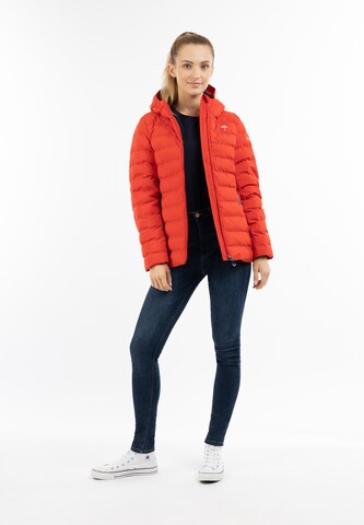 Schmuddelwedda Winterjacke in Rot