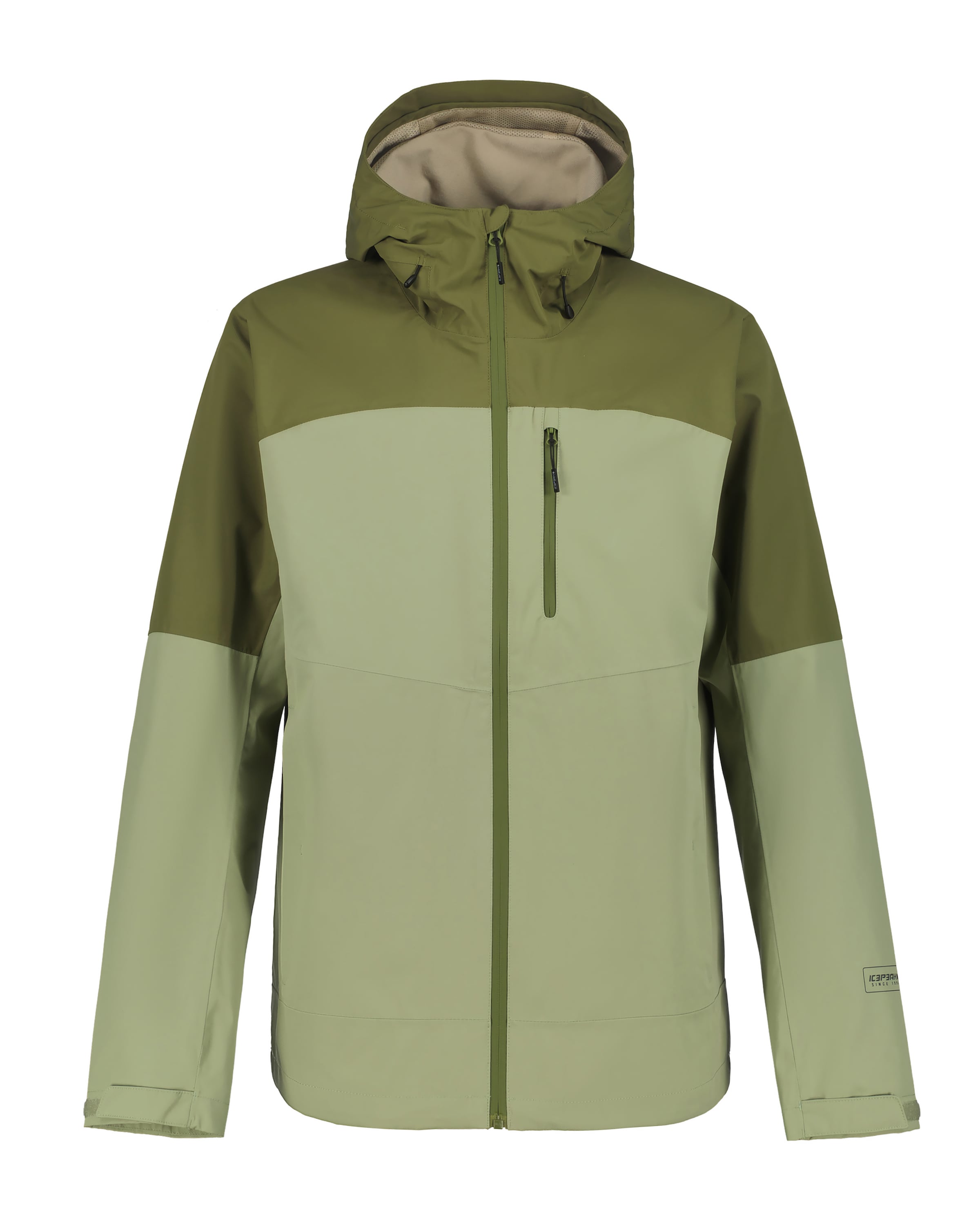 ICEPEAK Winter Parka in Green: front