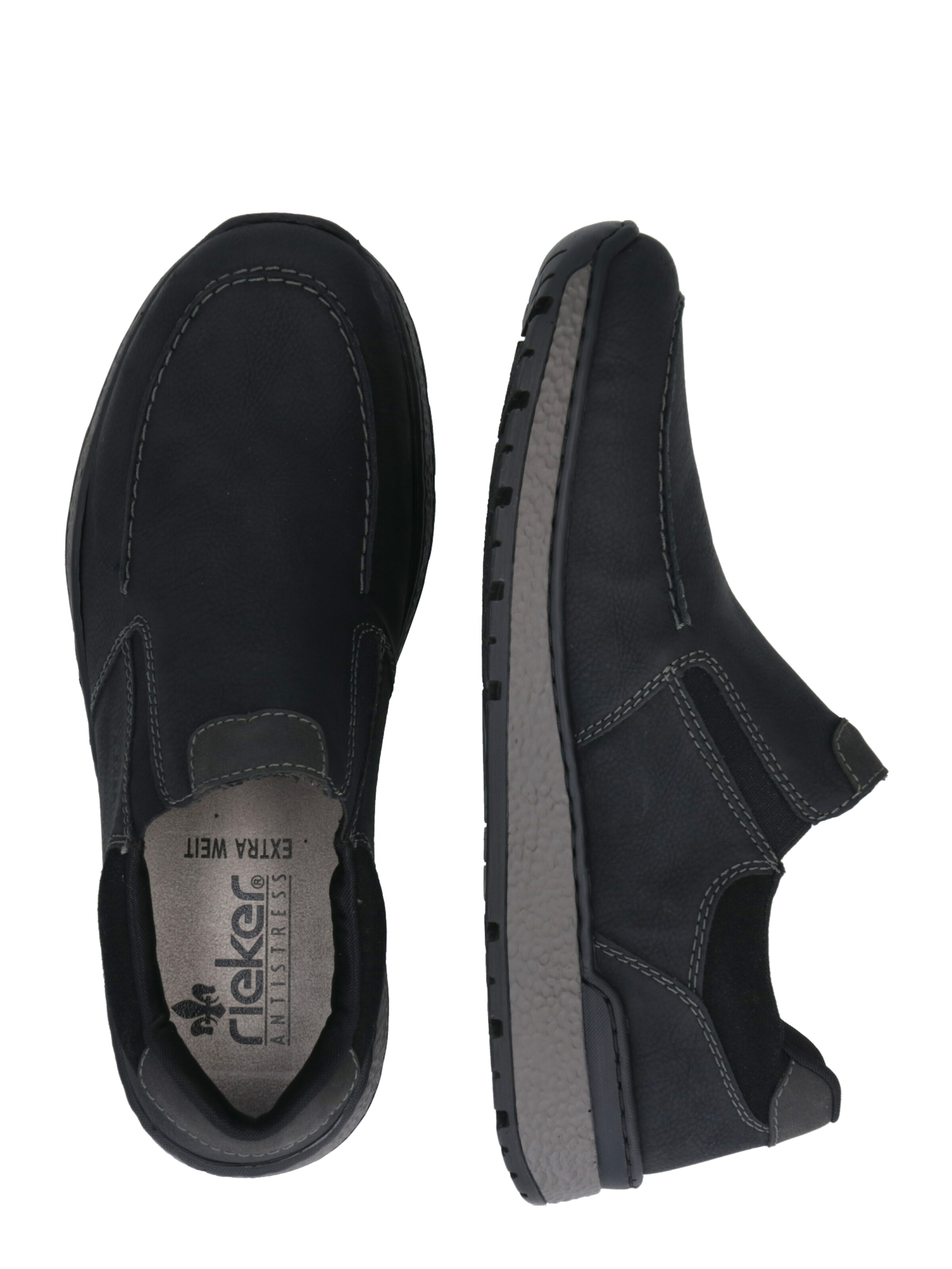 Rieker Slip-ons 'Namur' in Black