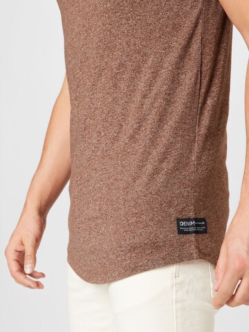 T-Shirt TOM TAILOR DENIM en marron