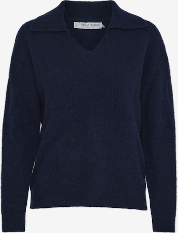 Pull-over 'Astra' PULZ Jeans en bleu : devant