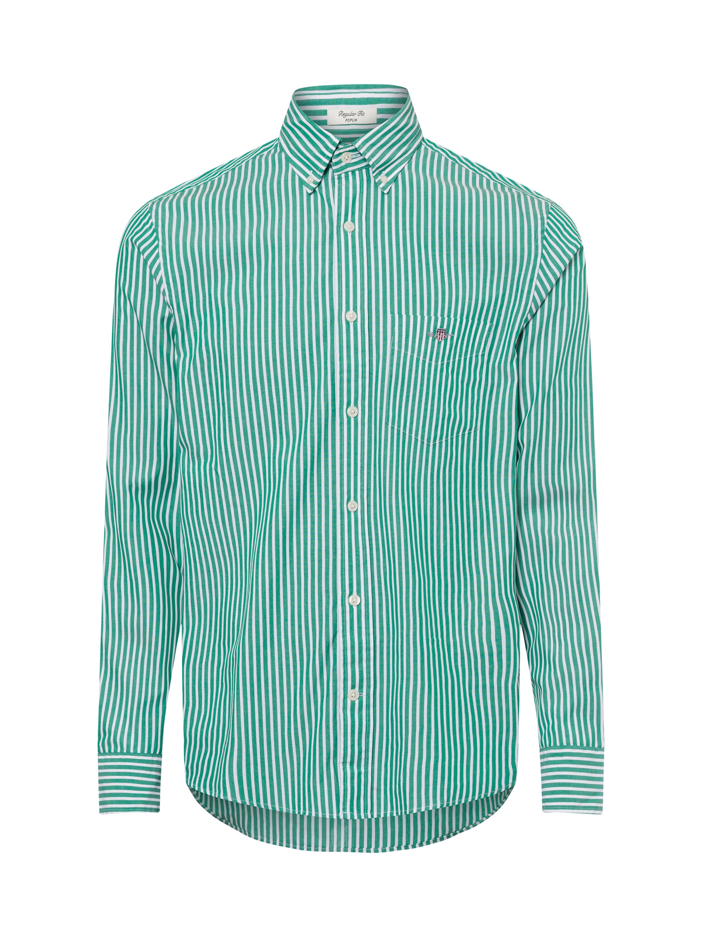 GANT Overhemd in Groen: voorkant